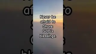 GOD is calling you to Bless Others