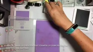 Stampin Up Simply Shammy - How to use this new stamp cleaning cloth.