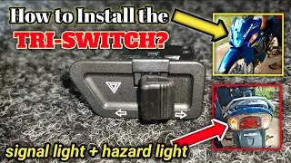 ☝️How install the Hazzard lights for smash 115 | TRI-switch installed | legendary tv