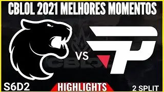 CBLOL FUR x PAIN HIGHLIGHTS | CBLOL 2021 2&ordf; Etapa S6D2 FURIA vs paiN Gaming Melhores Momentos.
