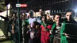 Stuart Ramsay in Gaddafi's Tripoli Compound