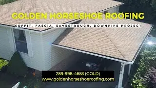Soffit, Fascia, Downpipe & Eavestrough Installation | Golden Horseshoe Roofing