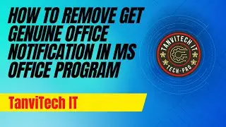 Get genuine office notification remove permanently (Word, Excel, Outlook)