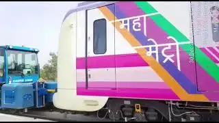 Pune Metro Train Placed on Track, the trial run will commence soon