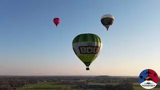 Hot air balloons at Voorthuizen - Maidenflight PH-TVP Cameron A-250