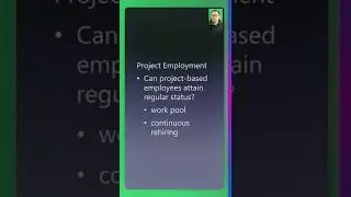 Regular Project Employees?