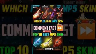 Top 10 best MP5⚡ skin in Free fire 🔫 #freefire #gaming #shorts #viral #mp5