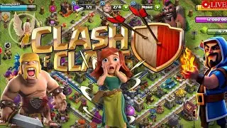 🔴Live Town hall 15 upgrade 🤯 Clash of Clans 😱| Kal Se Bhi Strong Attacks 💪 #clashofclans #live 