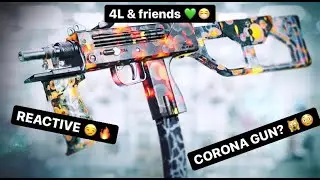 Reactive Mac-10 on Rebirth Island Quads w/ 4L & friends! (Cell Division Cold War Bundle)
