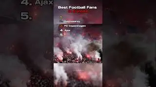 Ranking The Best Football Fans In Europe part 1 #ultras #galatasaray #ajaxamsterdam