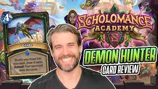 (Hearthstone) Scholomance Academy - Demon Hunter Card Review