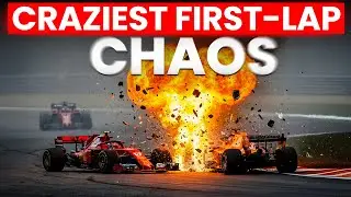 TOP 10 Most CHAOTIC First Laps in F1 History