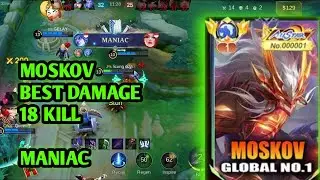 Moskov best damage ( 18 kill ) langsung maniac