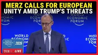 WEF 2026 LIVE | 'Germany Will Defend Greenland...': Merz Goes All-guns Blazing Against Putin, Xi