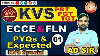 KVS 2023 (ECCE & FLN) BY AD SIR || THE CIVIL INDIA (12/JAN/2023, 4:20pm)