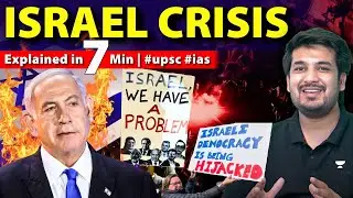 Middle East's only DEMOCRATIC country Israel is under Crisis | Explained by @anujgargcoaching