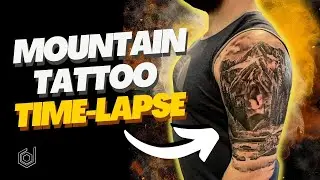 MOUNTAIN TATTOO TIME-LAPSE | JAKE OMEN