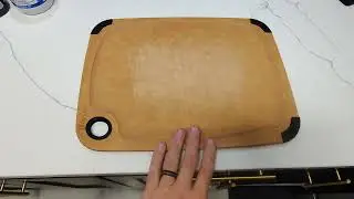 Toptier Wood Fiber Cutting Board Review - Dishwasher Safe Kitchen Essential