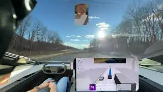 FSD 14 2 2 1 Proactive throttle on aggressive Jeep merge
