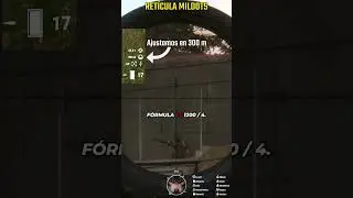 Tiros de precisi&oacute;n con ret&iacute;cula mildots: 300 metros 🎯