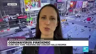Coronavirus pandemic: Some New York theaters and concert hall reopen
