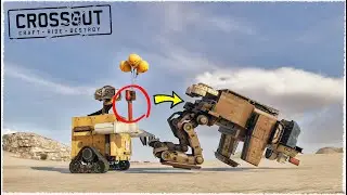 УГАРНАЯ БИТВА ГЛУПЫХ АВТОСБОРОК! ВАЛЛИ VS ОЧКО РОБОТА! (CROSSOUT)