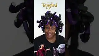 Mother Gothel Makeup Transformation! | #Shorts #Tangled #disney