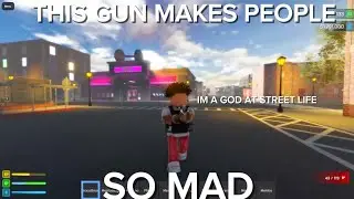 This Gun Makes People Mad (DracoDrum) (Street Life Remastered Roblox)