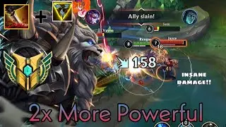 Abusing Rengar on High elo  Nightmare . Do not FED Rengar ⚠️☠️
