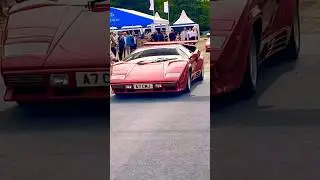КЛАССИЧЕСКИЙ LAMBORGHINI COUNTACH 5000 QV 1988 ГОДА НА ВЫСТАВКЕ SALON PRIVE CONCOURS! #шорты #вир...