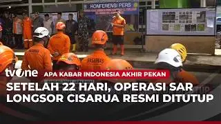 Operasi SAR Ditutup, 20 Korban Longsor di Cisarua Tidak Ditemukan | AKAP
