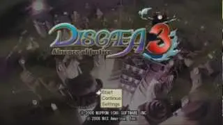 Let's Play Disgaea 3 Part 1 - Welcome to Evil Academy