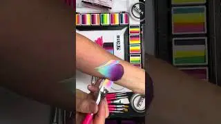 One stroke Butterfly Tutorial Face Painting made easy with Leanne&rsquo;s Collection