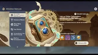 New Event Studies In Light And Shadow 1 and 2 Genshin Impact