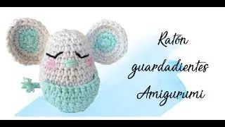 Ratón Pérez  Amigurumi guardadientes