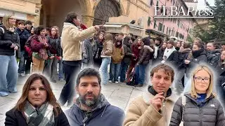 Studenti del Foresi in piazza, faccia a faccia con le istituzioni