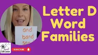 Letter D | Dora the Duck, Word Families & The Ugly Duckling 🦆