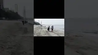 Mumbai Beach Clean Up Drive | Dadar Chowpatty | Heaven Creators | #beachcleanup #shorts #ytshorts