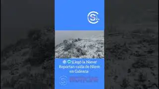 ❄️ PC NL report&oacute; presencia de nieve en el Cerro del Potos&iacute;, mpio de Galeana NIEVES DE ENERO