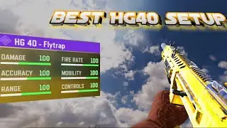 THIS GOLDEN SMG IS INSANE | Best Hg40 Clas setup | It is OP....