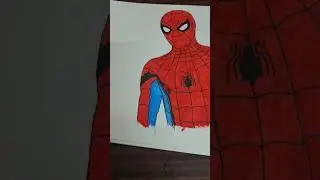 Drawing Spiderman homecoming