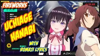 [Hololive] AZKi - Uchiage Hanabi | Hololive Karaoke Clip | Romaji Lyrics