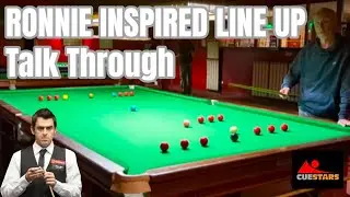 RONNIE O'SULLIVAN LINE UP | TALK THROUGH🎙️- John Hunter makes 121 at Cuestars Academy Five Threes. 😃