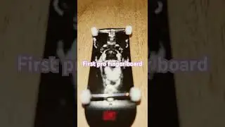 First pro fingerboard from zumiez￼