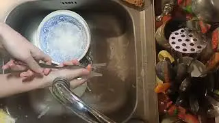 #Dishwashing#CleanDishes#WashingPlates#SoapyWater#HouseholdChores#DailyCleaning#SinkFull