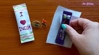 Republic day gift ideas easy step by step\ Republic day craft idea easy step by step video