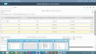 SAP S4HANA  FICO REPORTS