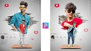 New Trending DuaL instagram Photo Editing || Picsart Photo Editing - Xyaa Edits🔥