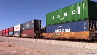 Video 150 - Action on the UP Gila Sub, Sunset Route, 11/11/17 Part 1 of 7.