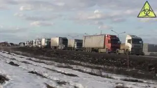 Дальнобойный протест Тюмень 27.03.2017